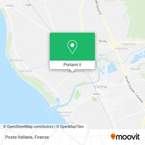 Mappa Poste Italiane