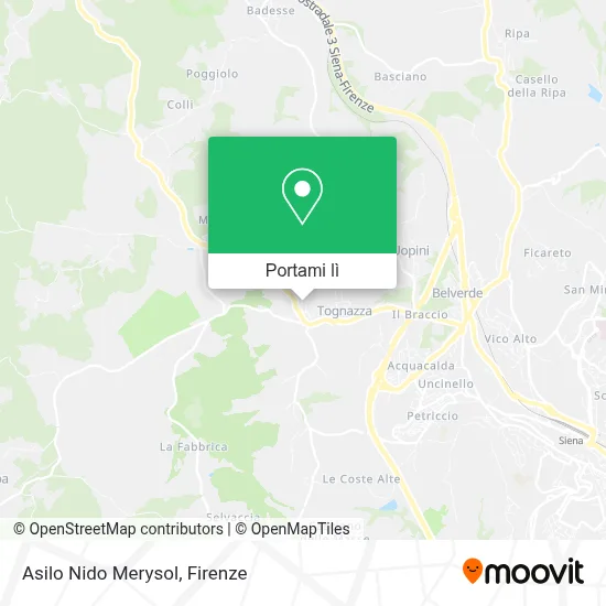 Mappa Asilo Nido Merysol