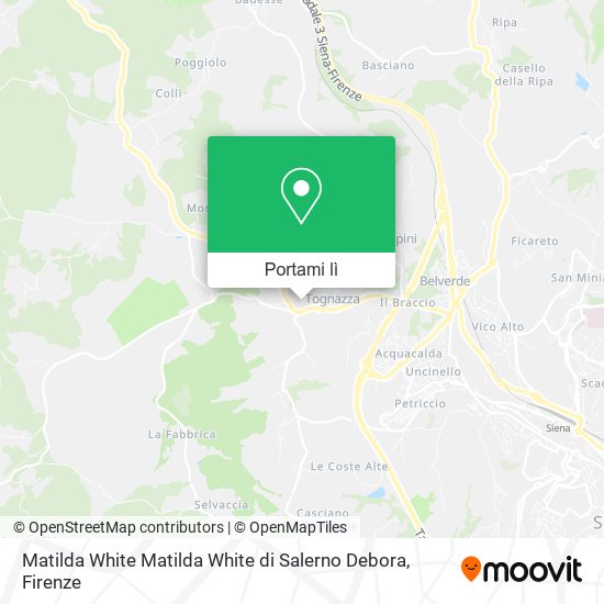 Mappa Matilda White Matilda White di Salerno Debora