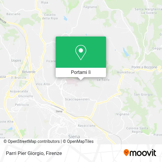 Mappa Parri Pier Giorgio