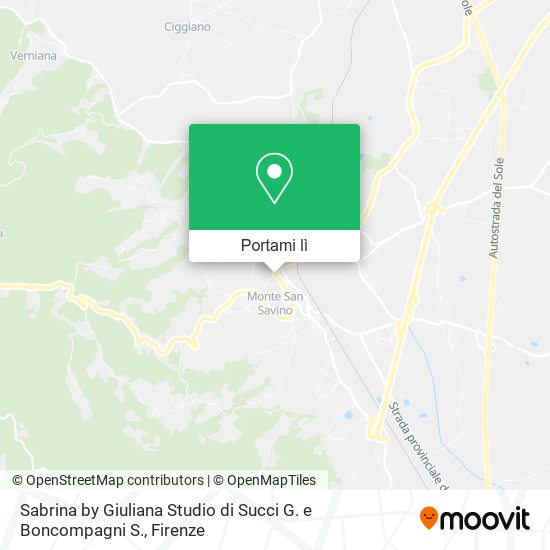 Mappa Sabrina by Giuliana Studio di Succi G. e Boncompagni S.