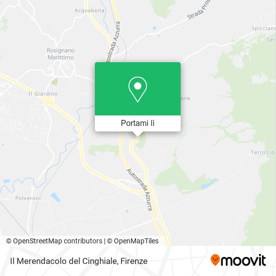 Mappa Il Merendacolo del Cinghiale