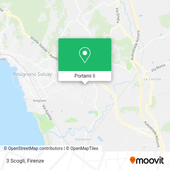 Mappa 3 Scogli