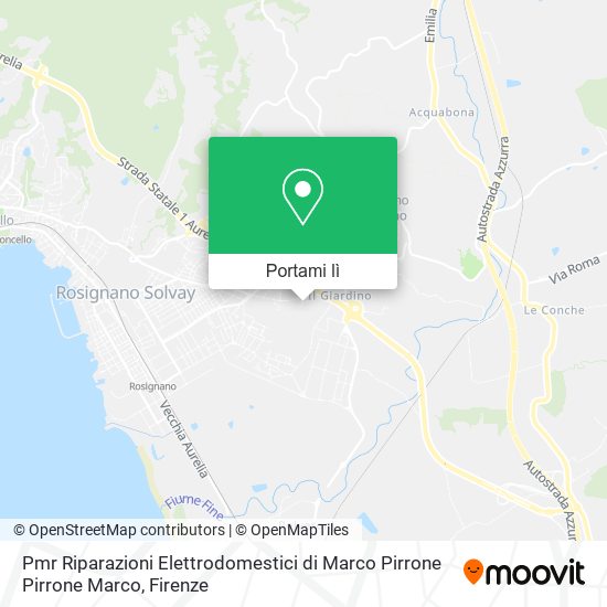 Mappa Pmr Riparazioni Elettrodomestici di Marco Pirrone Pirrone Marco