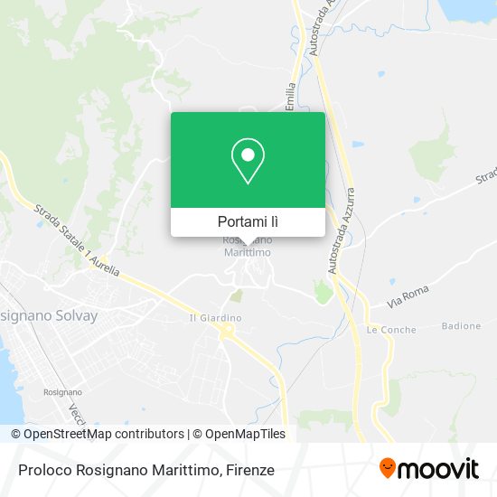 Mappa Proloco Rosignano Marittimo