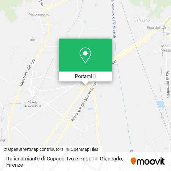 Mappa Italianamianto di Capacci Ivo e Paperini Giancarlo