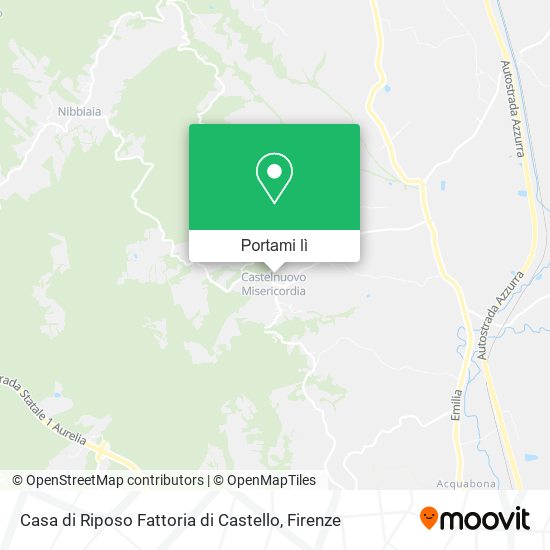 Mappa Casa di Riposo Fattoria di Castello