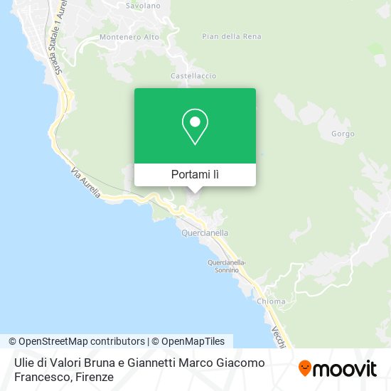 Mappa Ulie di Valori Bruna e Giannetti Marco Giacomo Francesco