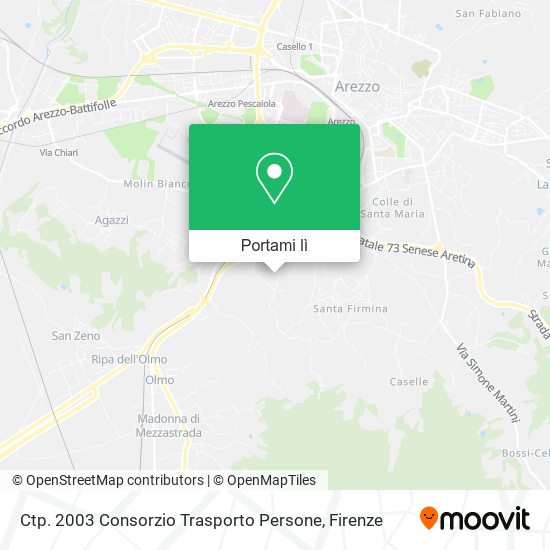 Mappa Ctp. 2003 Consorzio Trasporto Persone