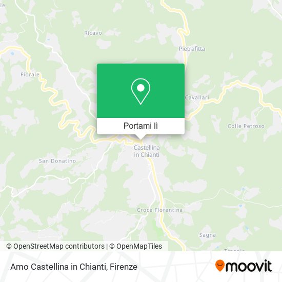 Mappa Amo Castellina in Chianti