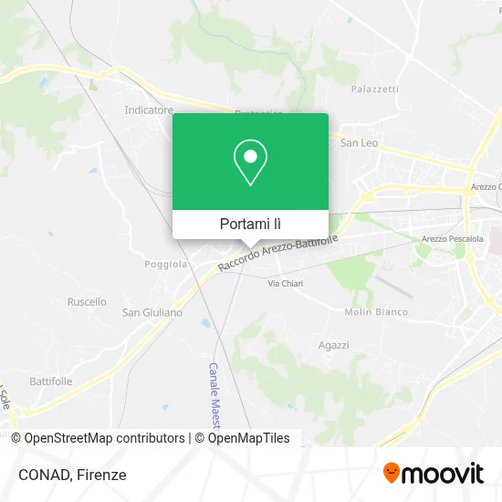 Mappa CONAD