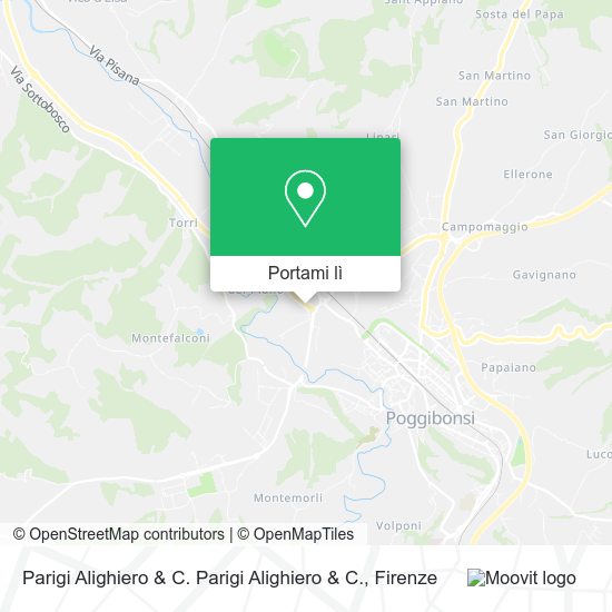 Mappa Parigi Alighiero & C. Parigi Alighiero & C.
