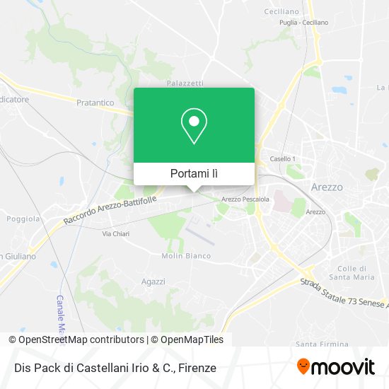 Mappa Dis Pack di Castellani Irio & C.