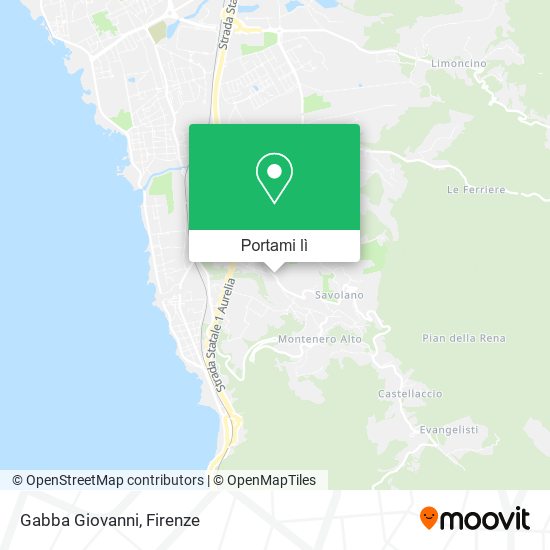 Mappa Gabba Giovanni