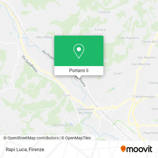 Mappa Rapi Luca