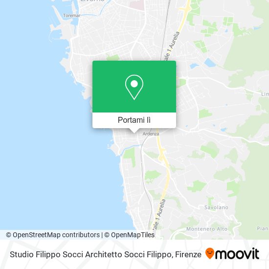Mappa Studio Filippo Socci Architetto Socci Filippo