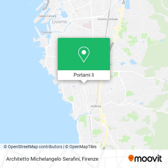 Mappa Architetto Michelangelo Serafini