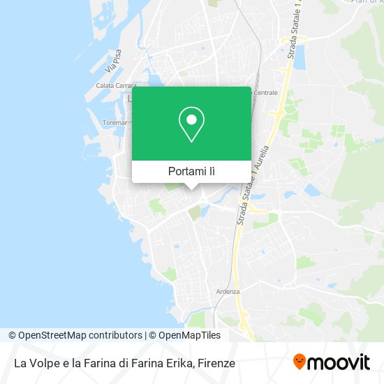 Mappa La Volpe e la Farina di Farina Erika