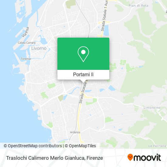 Mappa Traslochi Calimero Merlo Gianluca
