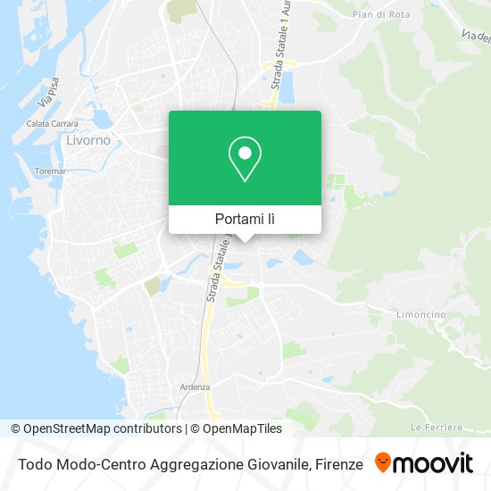 Mappa Todo Modo-Centro Aggregazione Giovanile