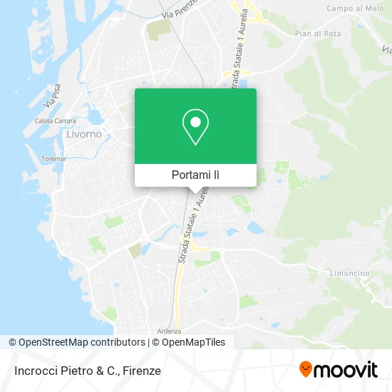 Mappa Incrocci Pietro & C.