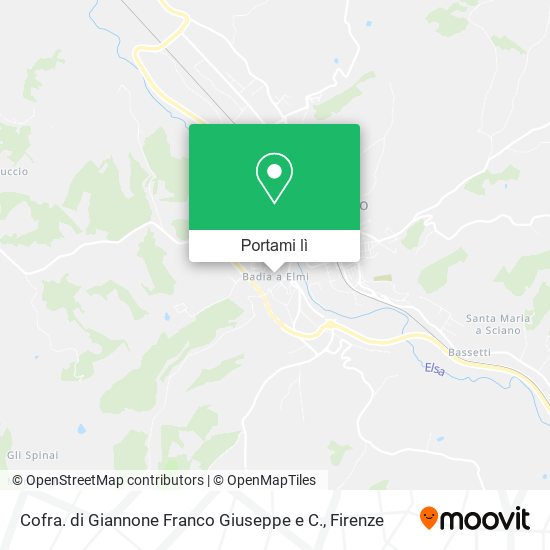 Mappa Cofra. di Giannone Franco Giuseppe e C.