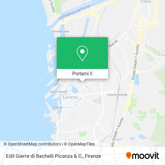 Mappa Edil Gierre di Bechelli Picanza & C.