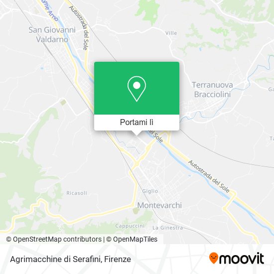 Mappa Agrimacchine di Serafini