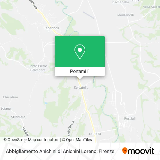 Mappa Abbigliamento Anichini di Anichini Loreno