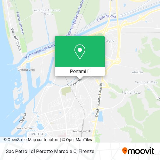 Mappa Sac Petroli di Perotto Marco e C
