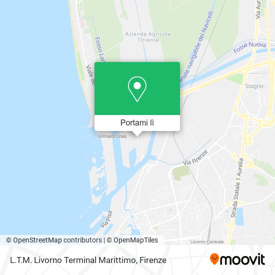 Mappa L.T.M. Livorno Terminal Marittimo