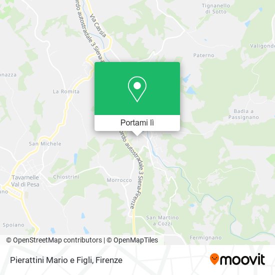 Mappa Pierattini Mario e Figli