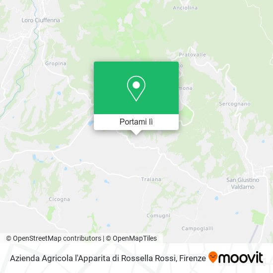 Come arrivare a Azienda Agricola l Apparita di Rossella Rossi a