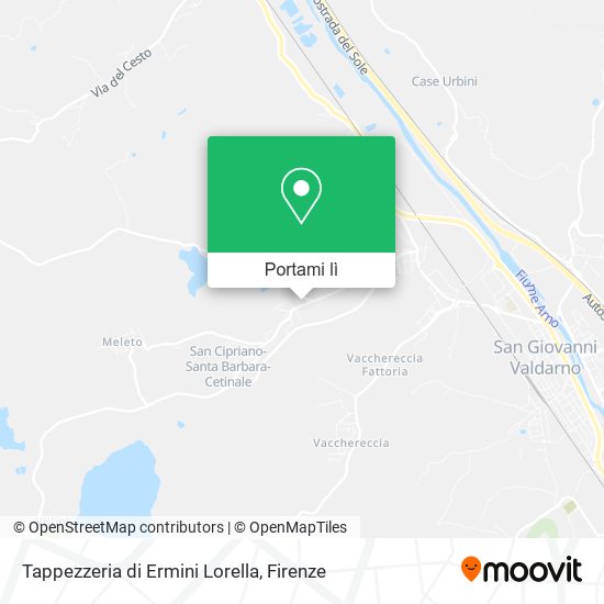 Mappa Tappezzeria di Ermini Lorella