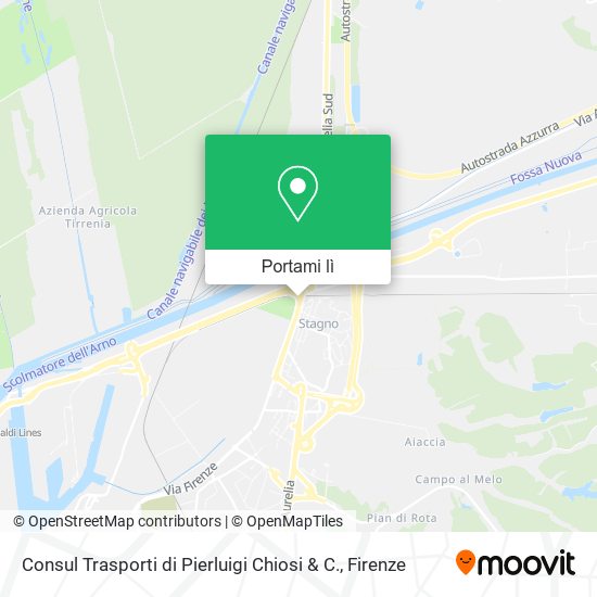 Mappa Consul Trasporti di Pierluigi Chiosi & C.