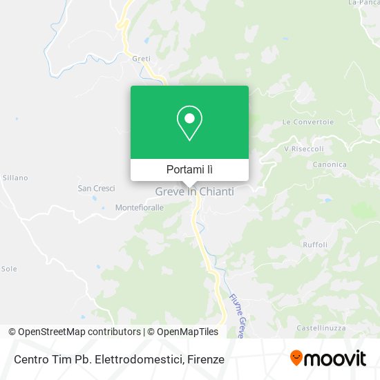 Mappa Centro Tim Pb. Elettrodomestici