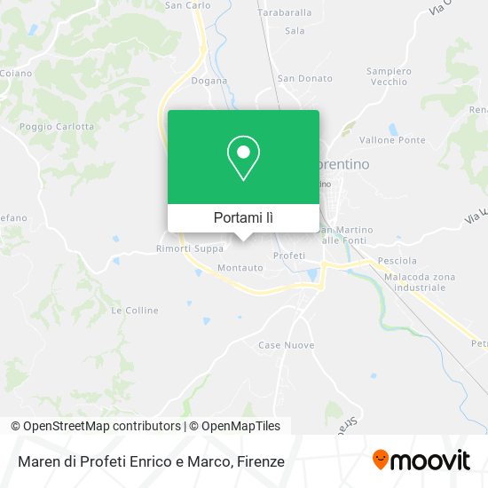 Mappa Maren di Profeti Enrico e Marco
