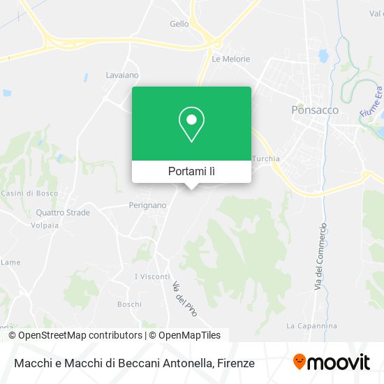 Mappa Macchi e Macchi di Beccani Antonella