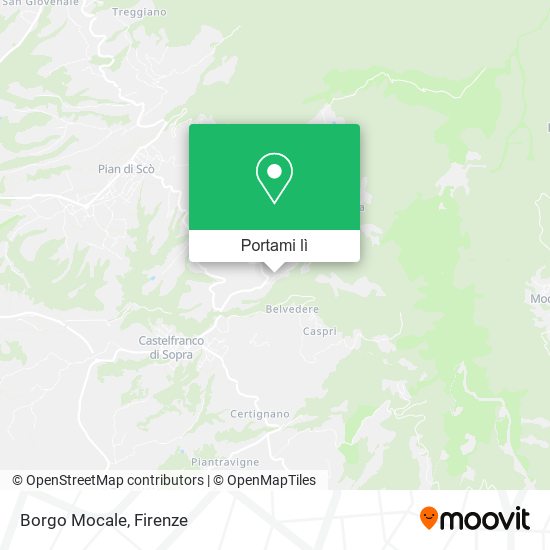 Mappa Borgo Mocale