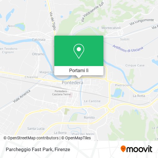 Mappa Parcheggio Fast Park