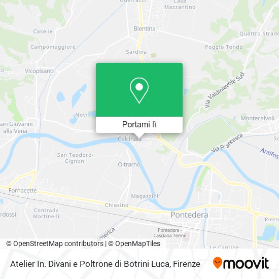 Mappa Atelier In. Divani e Poltrone di Botrini Luca
