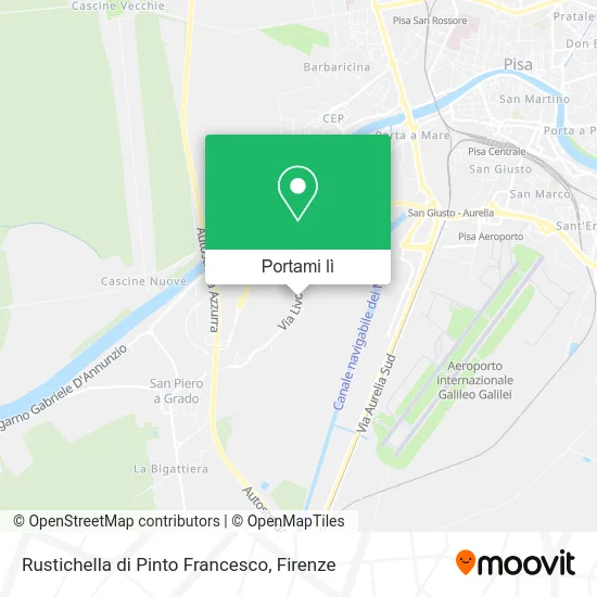 Mappa Rustichella di Pinto Francesco