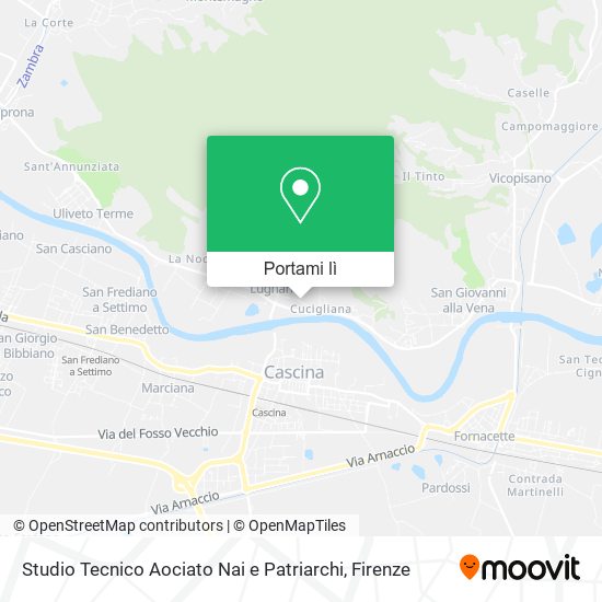 Mappa Studio Tecnico Aociato Nai e Patriarchi