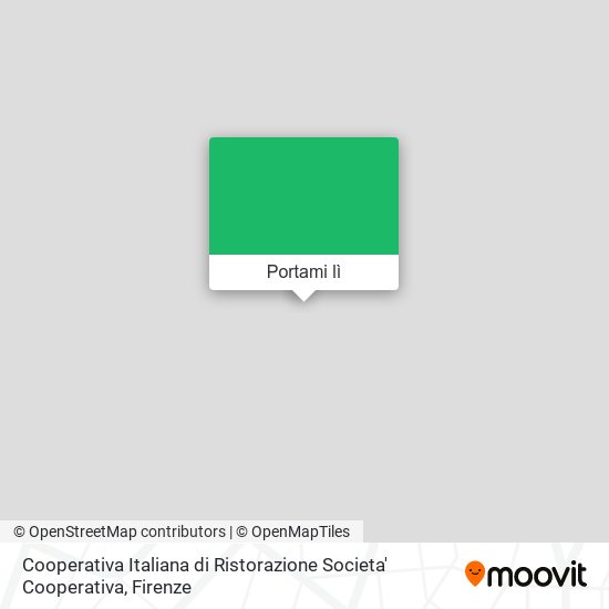 Mappa Cooperativa Italiana di Ristorazione Societa' Cooperativa
