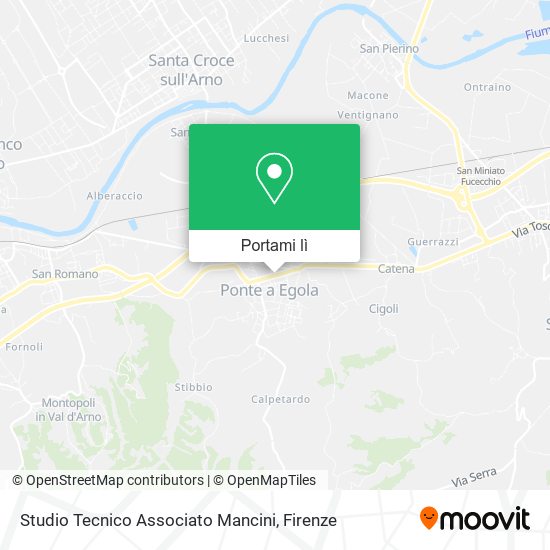 Mappa Studio Tecnico Associato Mancini