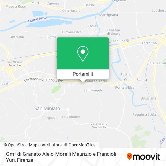 Mappa Gmf di Granato Aleio-Morelli Maurizio e Francioli Yuri