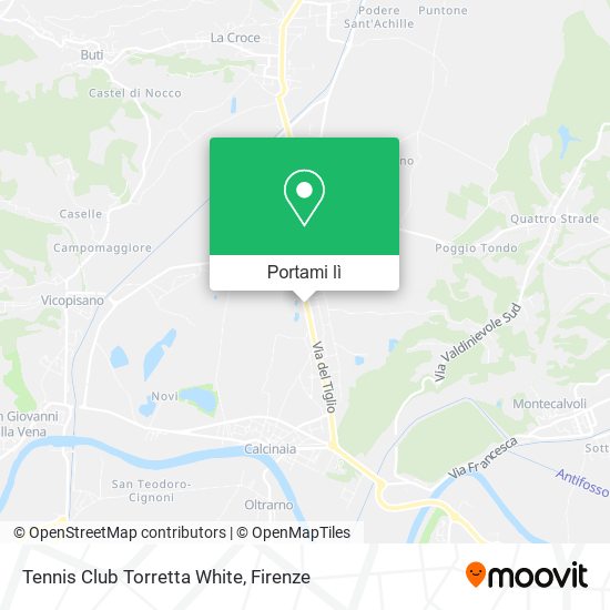Mappa Tennis Club Torretta White