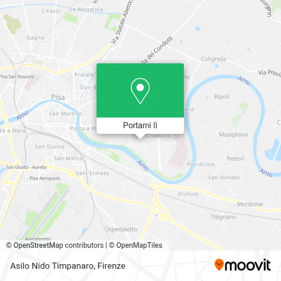 Mappa Asilo Nido Timpanaro