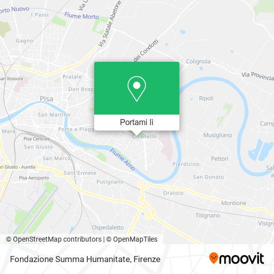 Mappa Fondazione Summa Humanitate