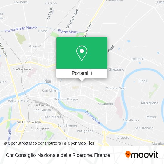 Mappa Cnr Consiglio Nazionale delle Ricerche